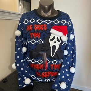 Ghostface Xmas sweater